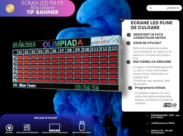 banner-led-reclame-ecran-programabil-fix-color-80x160cm-mall-magazin-centru-comercial-poze-video-promotii-text-exterior