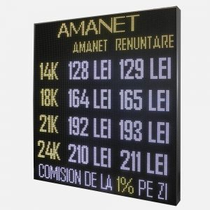 afisaj-panou-amanet-aur-curs-valutar-exchange-programabil-rgb