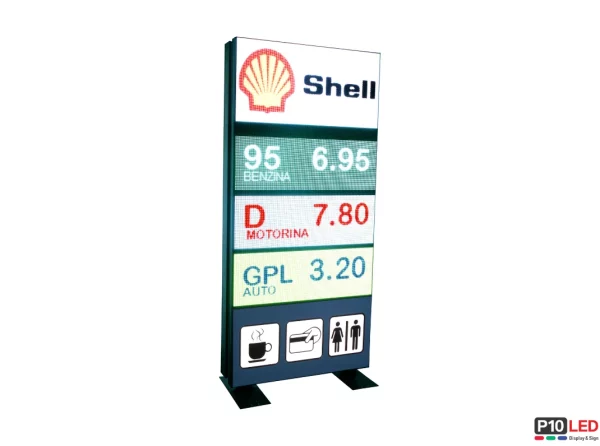 totem-benzinarie-reclame-led-carburant-panou-led-benzina-motorina-iluminat-led-exterior-schimbare-preturi-complet programabil-reclame-produse