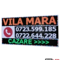 afisaj led pensiune 96x192 front