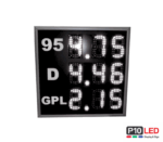 afisaj digital carburant cu telecomanda