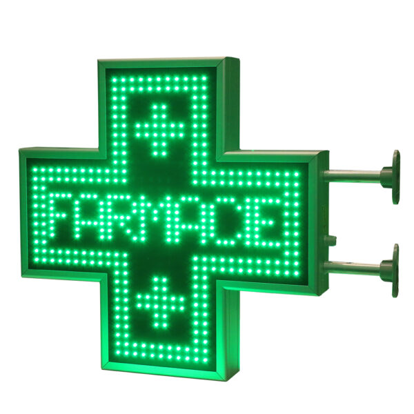 Cruce farmacie VERDE 70×70cm