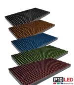 modul led p10 monocolor exterior programabil 160x320mm pixel pitch 10mm