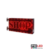 Afisaj LED rosu programabil 32x64 pentru mesaje publicitare si anunturi