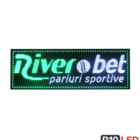 reclama luminoasa pixeli pariuri sportive 60x180