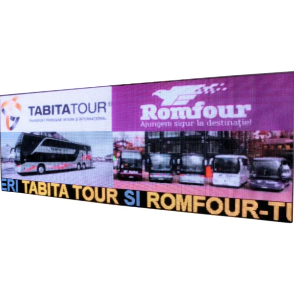RECLAMA Agentie de Turism LED