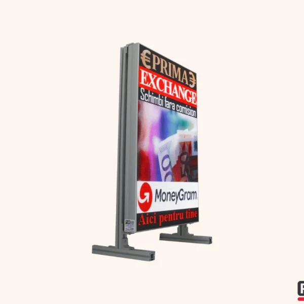 Panou Afisaj Schimb Valutar Exchange 96×57.6 cm