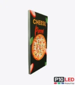 Panou LED pizza meniu digital food court