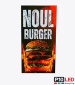 Ecran LED exterior P2.5 fast food afisare burger