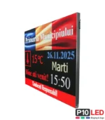 panou afisaj led primarie exterior