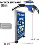 prezentare produs totem de benzinarie