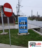 totem preturi benzinarie led 152x88 vedere frontala