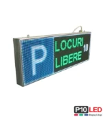 afisaj digital parcare pentru locuri libere vedere laterala