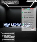 firma luminoasa amanet LED Ana Leona Gold cu schimb valutar si beneficii de utilizare